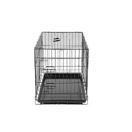 Vadigran Cage Metallique Pliable Classic - 76 X 48 X 55 Cm - Noir - Pour Chien