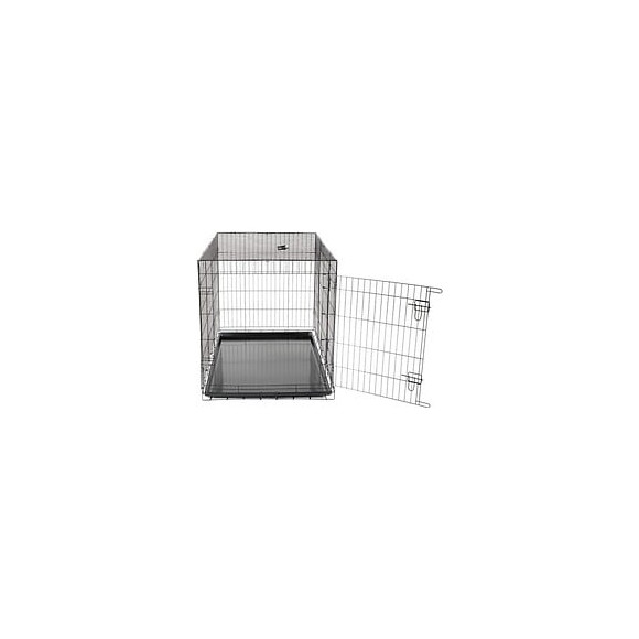 Vadigran Cage Metallique Pliable Classic - 122 X 79 X 86 Cm - Noir - Pour Chien