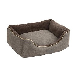 Kerbl Corbeille Samuel - 50 X 40 X 15 Cm - Argent Et Gris - Pour Chien