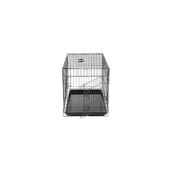Vadigran Cage Metallique Pliable Classic - 76 X 48 X 55 Cm - Noir - Pour Chien