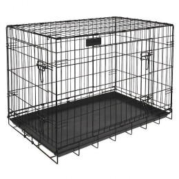 Riga Cage Pour Chien - Taille Xl - Noir - 109 Cm