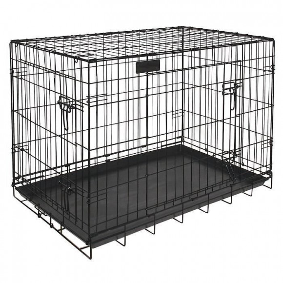 Riga Cage Pour Chien - Taille Xl - Noir - 109 Cm