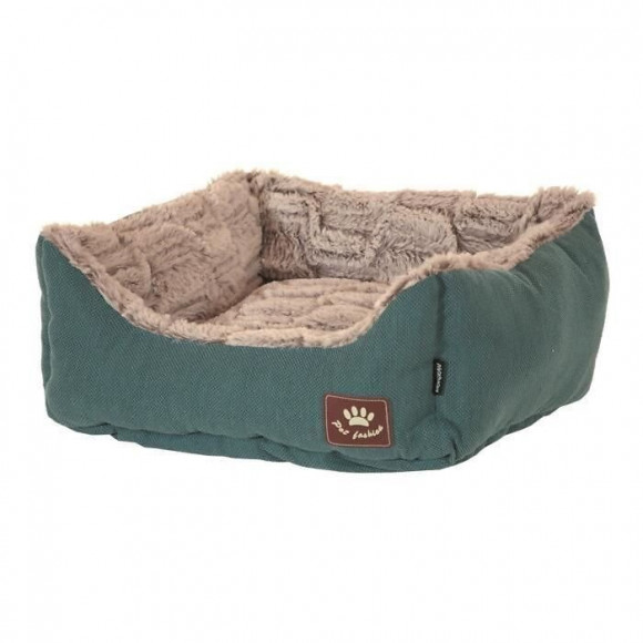 Vadigran Panier Asma - 60 X 48 Cm - Bleu Et Gris - Pour Chiens