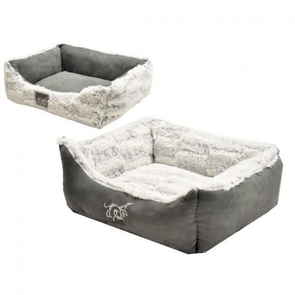 Vadigran Panier Pour Chien Cloudy Gris 45 X 40cm