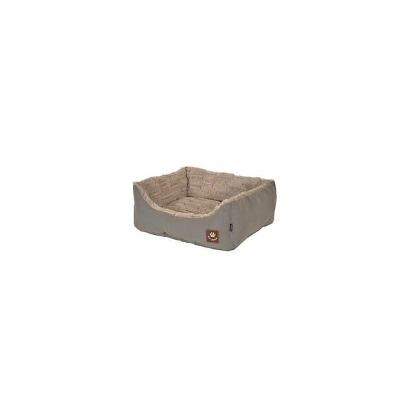 Vadigran Panier Asma - 75 X 60 Cm - Taupe Et Gris - Pour Chiens
