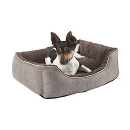 Kerbl Corbeille Samuel - 50 X 40 X 15 Cm - Argent Et Gris - Pour Chien