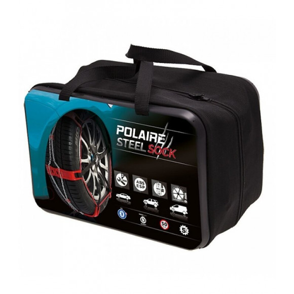 Chaussette Neige Métallique 195/65x15 205/55x16 205/50x17 Steel Sock