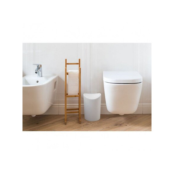 Seau De Salle De Bain Basculant Standard 6l Blanc Tatay