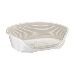 Ferplast Corbeille Siesta Deluxe 6 - 70,5x52x23,5 Cm - Blanc - Pour Chien Et Chat