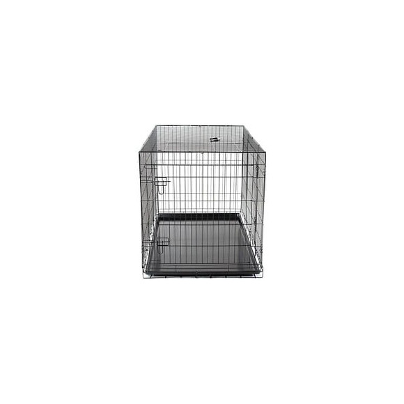 Vadigran Cage Metallique Pliable Classic - 122 X 79 X 86 Cm - Noir - Pour Chien