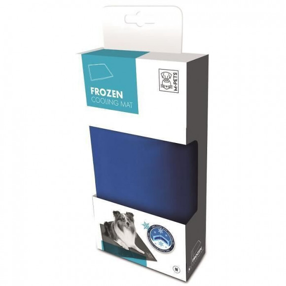 M-pets Tapis Rafraichissant Frozen M - 65x50cm - Bleu - Pour Chien