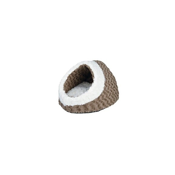 Trixie Abri Douillet Kaline 35x26x41cm - Taupe Et Creme - Pour Chien