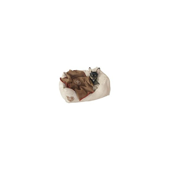 Kerbl Lit Douillet Love You Pour Chien Et Chat - 47x37cm - Beige