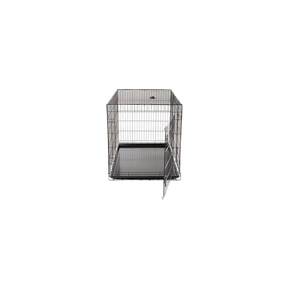 Vadigran Cage Metallique Pliable Classic - 122 X 79 X 86 Cm - Noir - Pour Chien