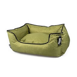 Duvo+ Panier Poly Siesta Olive Vert - 110 X 85 X 26 Cm - 4,113 Kg - Pour Chien