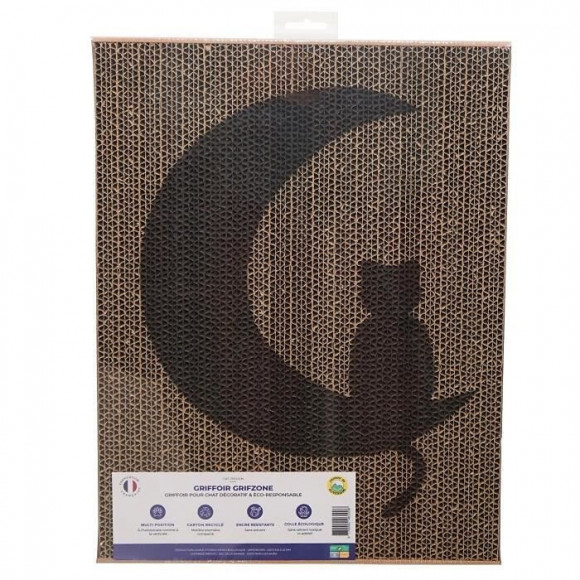 Griffoir Carton Grifzone Chat/lune