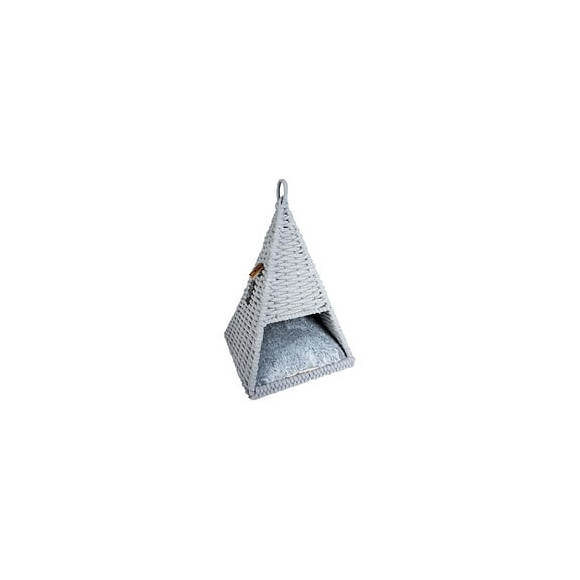 Europet Bernina Tipi Oyster En Corde Coton Duvo+ - Gris - Pour Chat