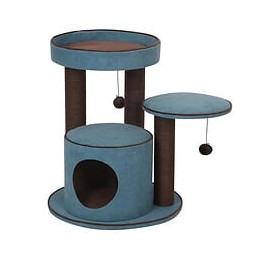 Ebi Griffoir Trend Bradford 55 X 55 X 66,5 Cm - 11,9 Kg - Bleu - Pour Chat