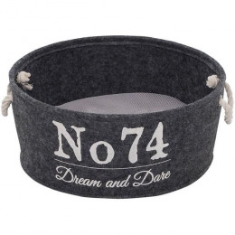 Europet Bernina Panier Felt Vat D+d - Gris - Pour Chien