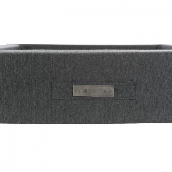 Trixie Lit Pour Animaux De Compagnie Bendson Vital 100x80 Cm Gris