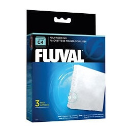 Fluval Plaquette Mousse/polyester C4,3unite - Pour Poisson