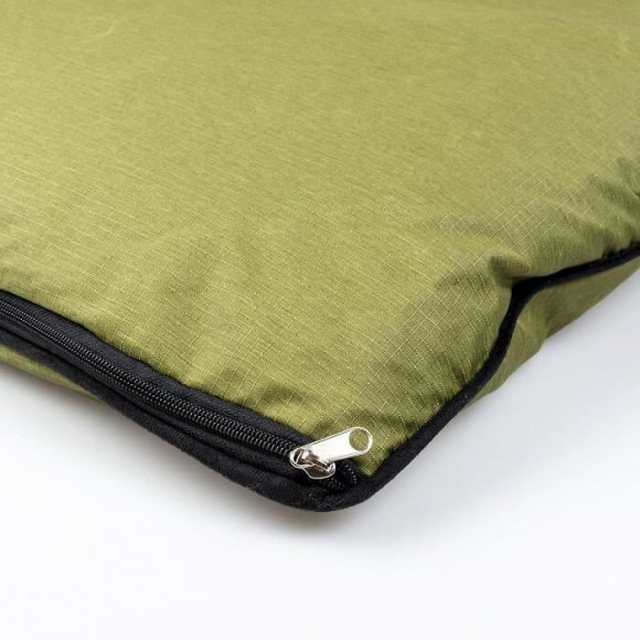 Duvo+ Coussin Poly Rectangulaire Siesta Olive Vert - 100 X 70 X 10 Cm - 1,623 Kg - Pour Chien