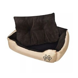 Lit Pour Chien Taille Xxl Beige Et Marron - Beige