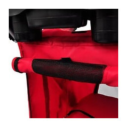 Poussette Pour Chien Chat Animaux Chariot - Rouge