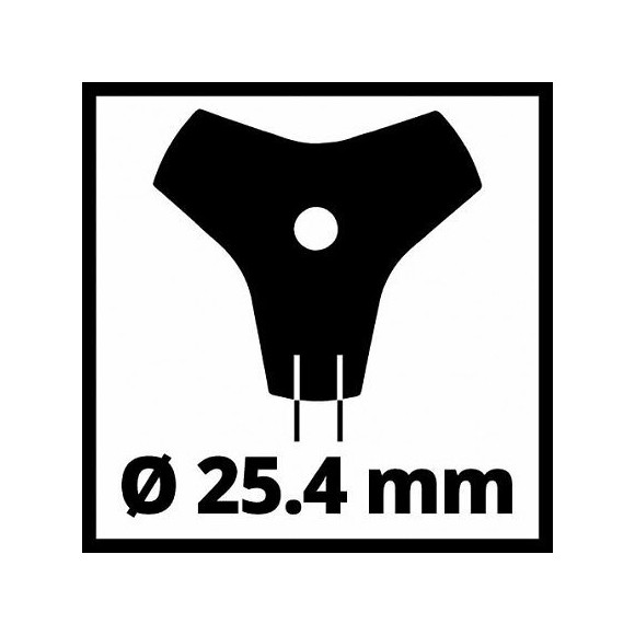 Disque À 3 Dents Pour Débroussailleuse Einhell