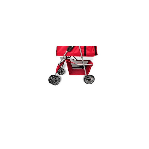 Poussette Pour Chien Chat Animaux Chariot - Rouge