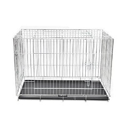 Cage En Métal Pliable Pour Chien Xxl - Noir