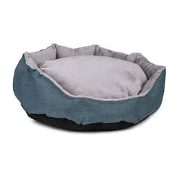 Vadigran Panier Rond Ares - 68 Cm - Turquoise - Pour Chien