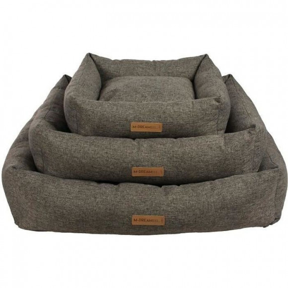 Mpets Panier Coussin Oleron - Pour Chien - S - Gris Anthracite