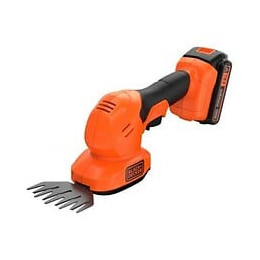 Kit Cisaille À Gazon + Taille-haie Avec Batterie 18v 2ah Lithium Black&decker