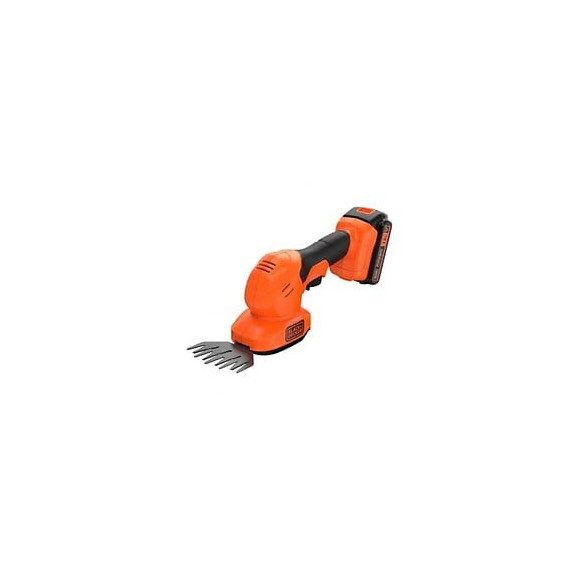 Kit Cisaille À Gazon + Taille-haie Avec Batterie 18v 2ah Lithium Black&decker
