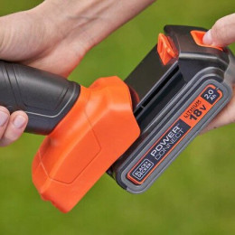 Kit Cisaille À Gazon + Taille-haie Avec Batterie 18v 2ah Lithium Black&decker