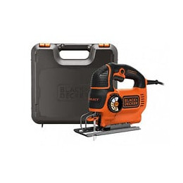 Sierra De Calar 550w, Velocidad Variable Y Autoselect,  Maletin Black&decker   Ks801sek-qs