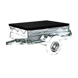 Bâche Grise De Protection Pour Remorque Taille Xl  200 X 120 X 7 Cm
