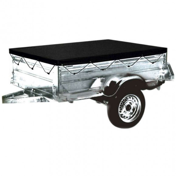 Bâche Grise De Protection Pour Remorque Taille Xl  200 X 120 X 7 Cm