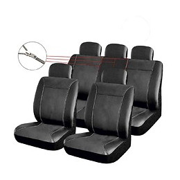 Housse Voiture Buffalo 9 Pièces Noir