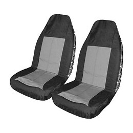 Jeu De 2 Housses Pour Siège Avant Xl Noires Peraline