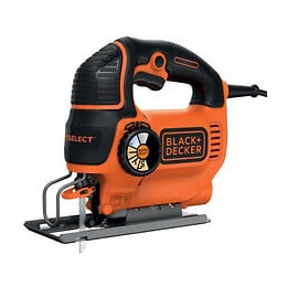 Sierra De Calar 550w, Velocidad Variable Y Autoselect,  Maletin Black&decker   Ks801sek-qs