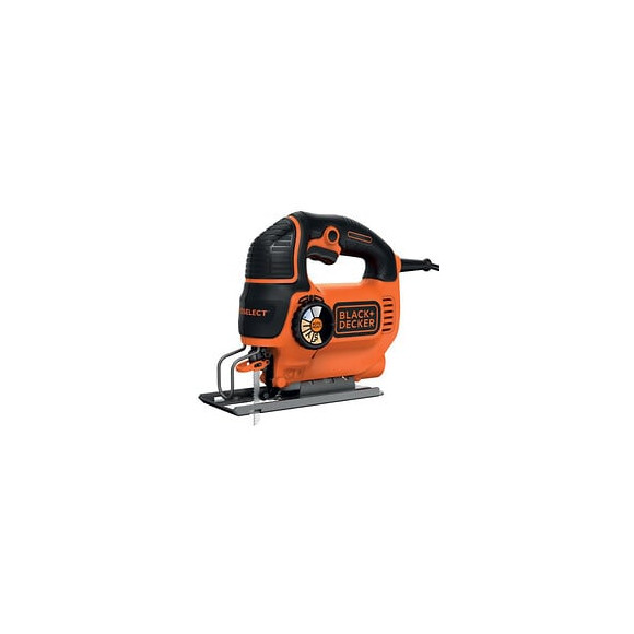 Sierra De Calar 550w, Velocidad Variable Y Autoselect,  Maletin Black&decker   Ks801sek-qs