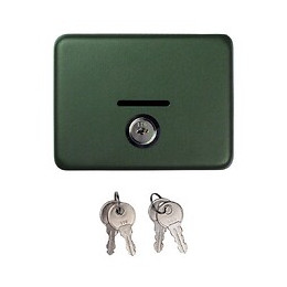 Coffre Fort Armes De Poing Rottner Gun Box Verte Serrure À Clé