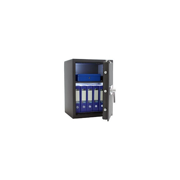 Coffre Fort Rottner Toscana 65 Db Silvergrey Serrure À Clé