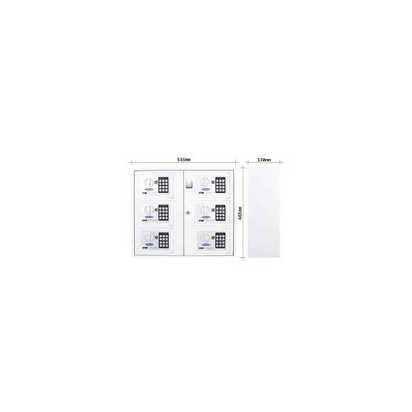Coffre Fort Rottner Sortie-système Keysystem 6 Serrure Électronique