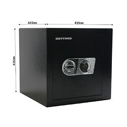 Coffre Fort Rottner Monaco 45 Db Noir Serrure À Clé