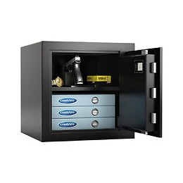 Coffre Fort Rottner Monaco 45 Db Noir Serrure À Clé