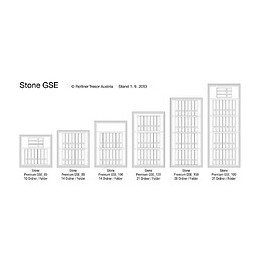 Coffre Fort Encastrable Rottner Stone Gse 80 Premium Serrure À Clé