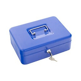 Caissette À Monnaie Rottner Traun 3 Bleu Serrure À Clé